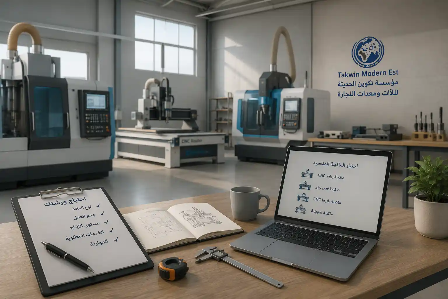 اختيار شركة بيع ماكينات CNC المناسبة يبدأ من فهم احتياج ورشتك الفعلي