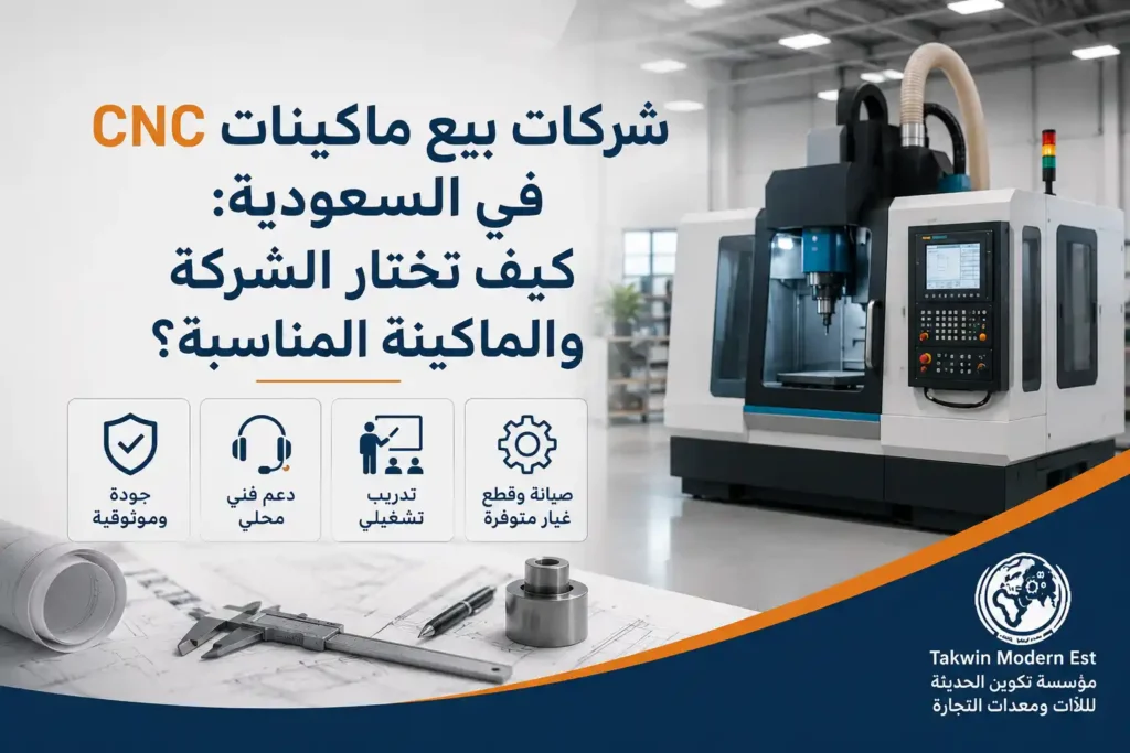 شركات بيع ماكينات CNC في السعودية: كيف تختار الشركة والماكينة المناسبة؟ شركات بيع ماكينات CNC في السعودية: كيف تختار الشركة والماكينة المناسبة؟